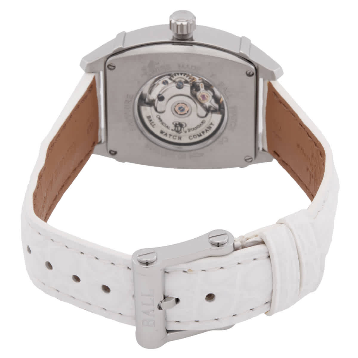Ball Conductor Automatic White Dial Ladies Watch NL1068D-L6J-WH