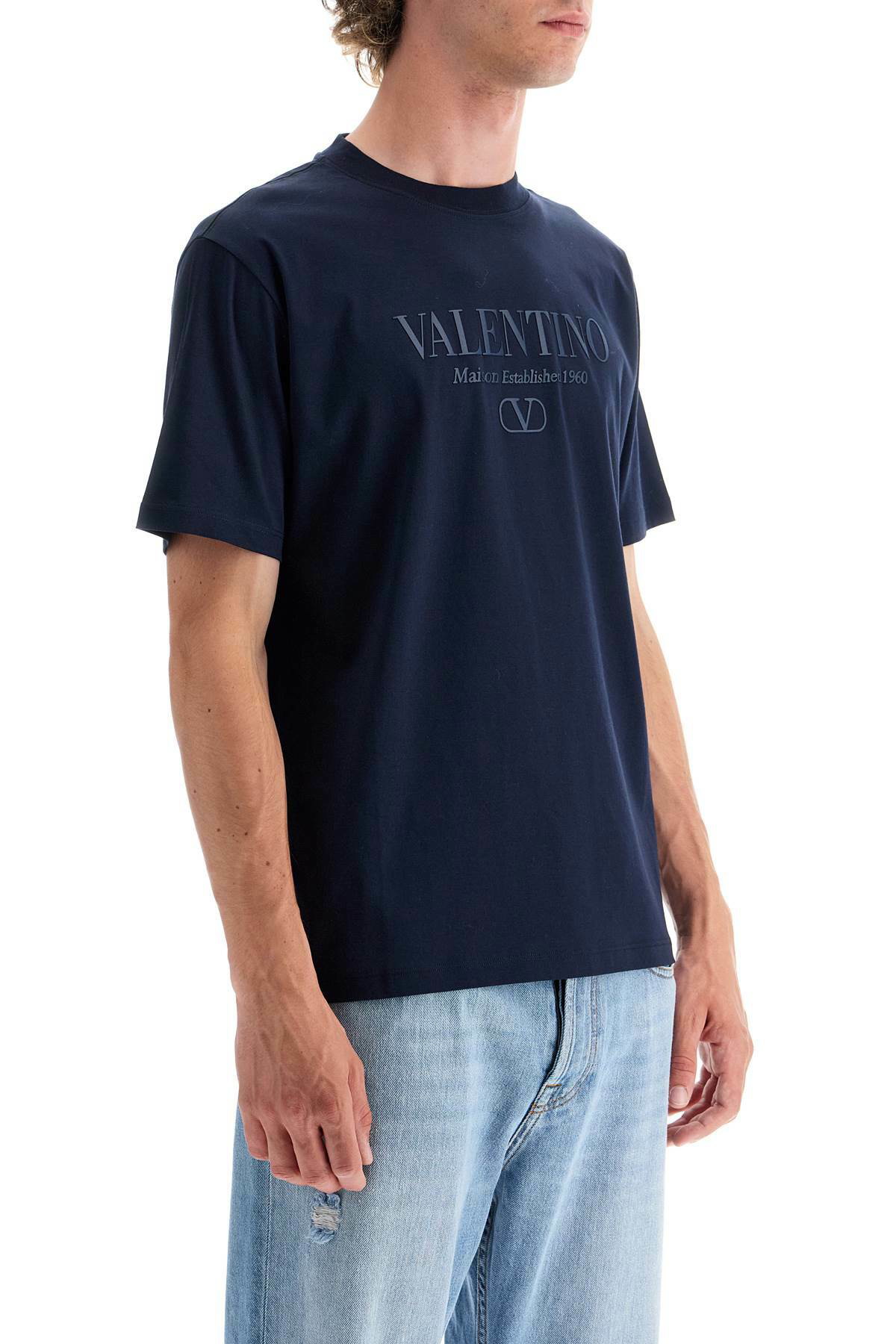 VALENTINO GARAVANI t-shirt with logo print Blue Valentino