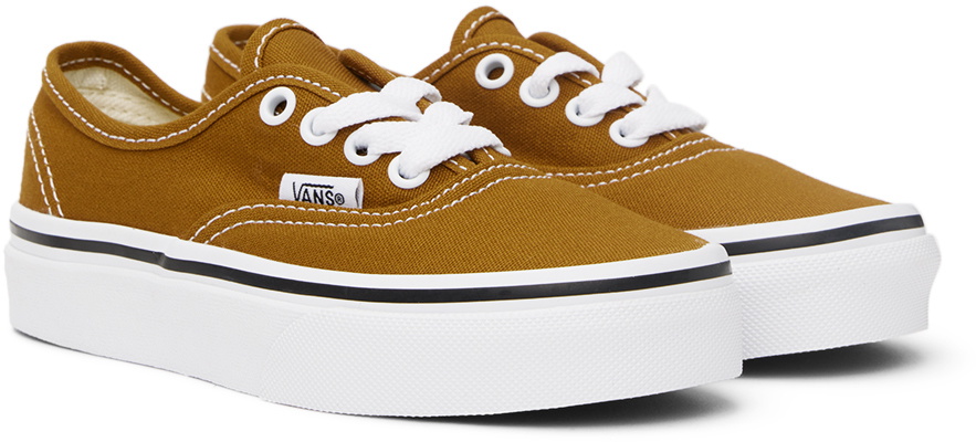 Vans Kids Tan Authentic Little Kids Sneakers