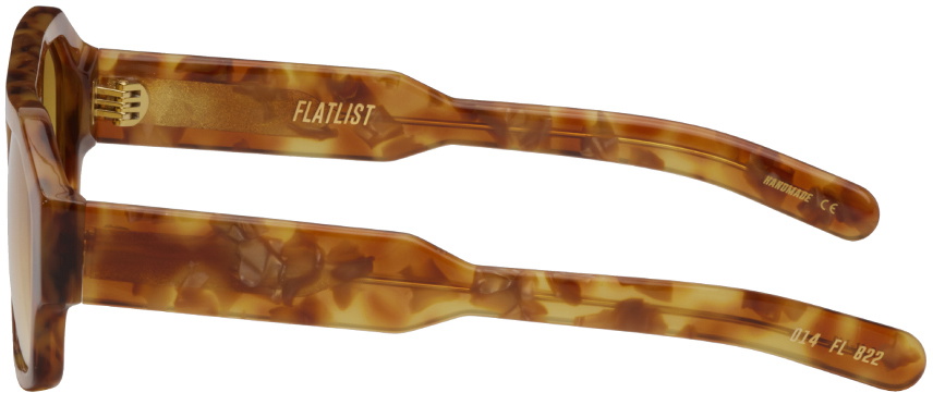 FLATLIST EYEWEAR Tortoiseshell Lefty Sunglasses