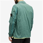 Stone Island Men's Nylon Metal Shirt Jacket in Light Green