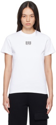 Moschino White Barcode T-Shirt