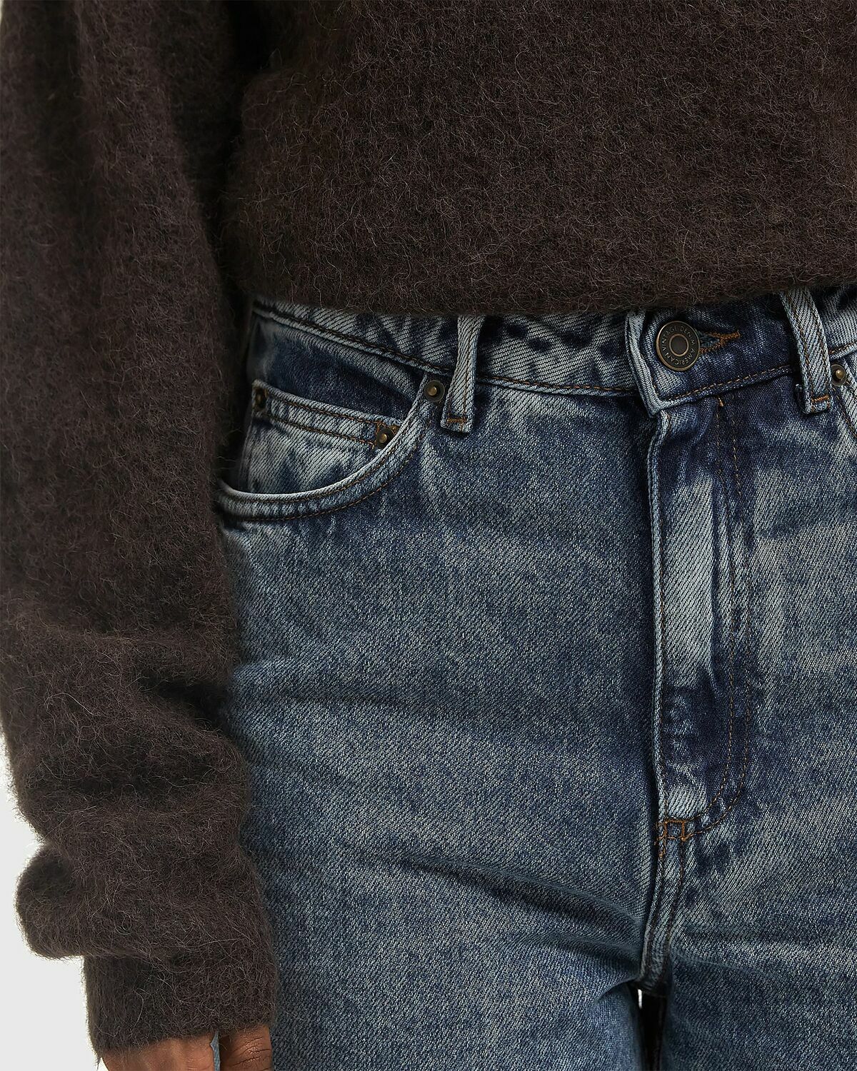 American Vintage JOYBIRD-B 5 POCHES Blue Womens Jeans