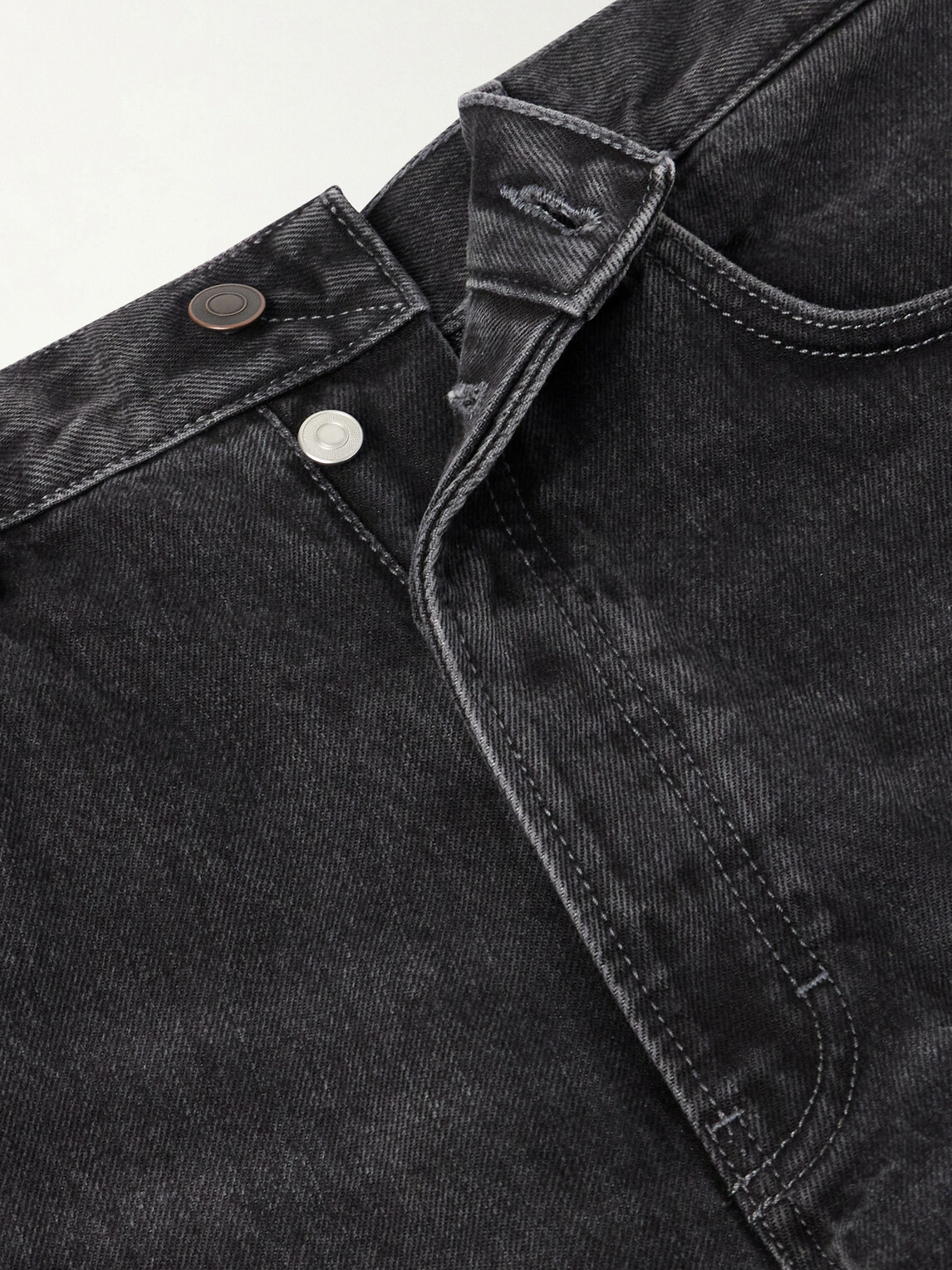 Jeanerica - Vega Straight-Leg Cotton Jeans - Black