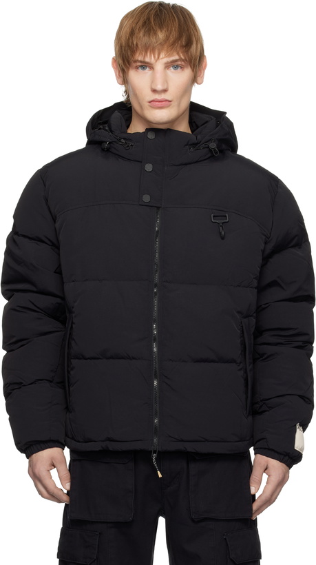 Photo: RCOS Black Nylon Puffer Jacket