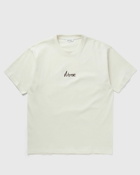 Norse Projects Johannes Organic Chain Stitch Logo T Shirt Beige - Mens - Shortsleeves