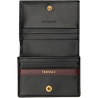 Versace Black Roomy Leather Wallet