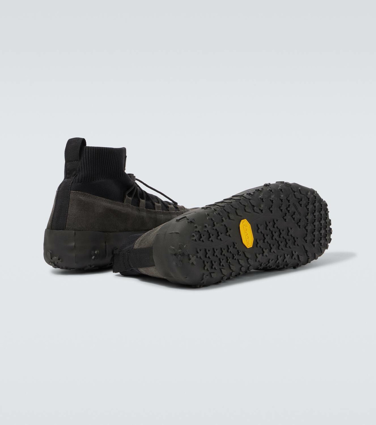 Lemaire x Vibram suede-trimmed sneakers Lemaire