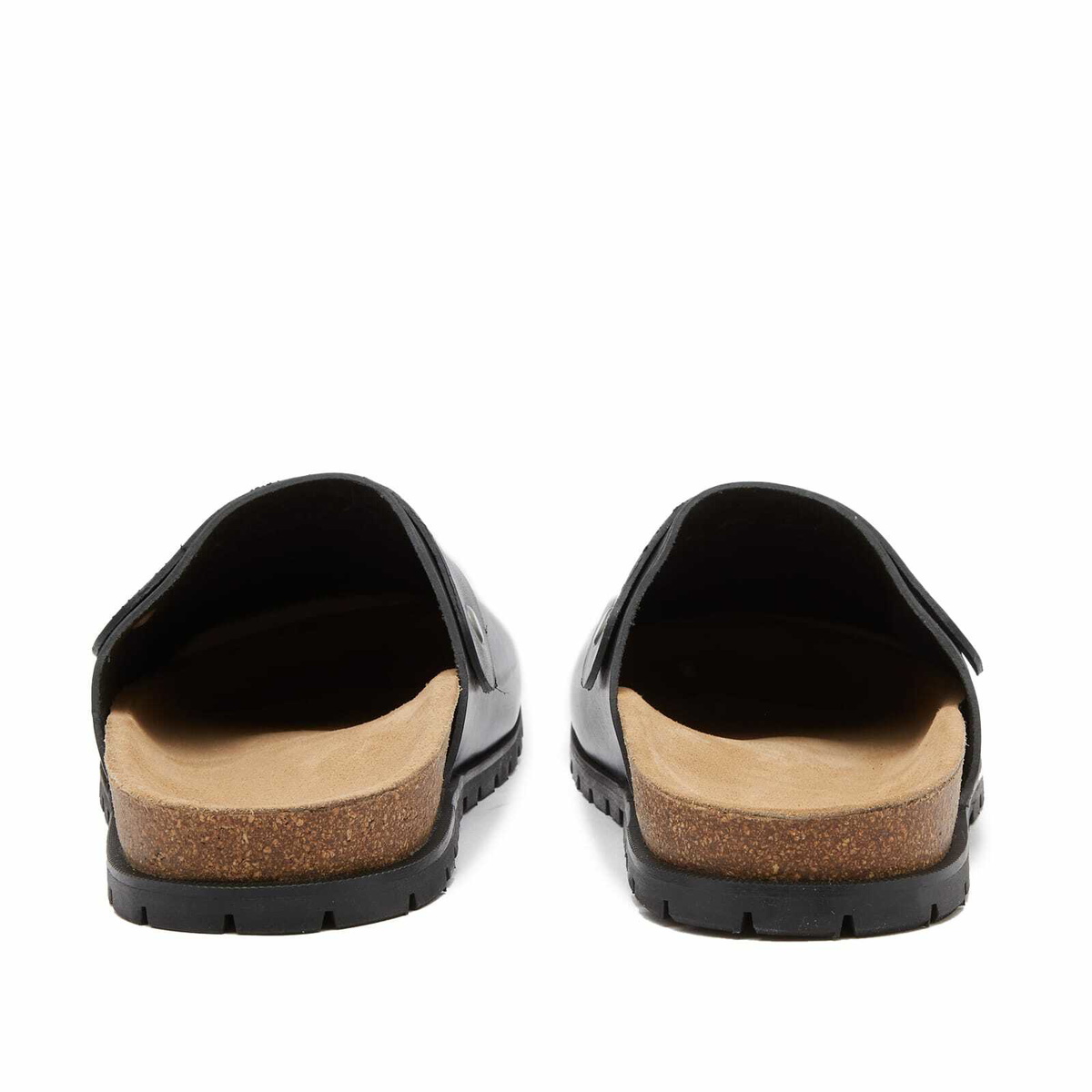 【送料関税込】A.P.C. Danny Leather Mule A.P.C. Men's Danny Leather Mule in Black A.P.C.