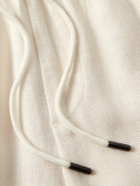 Onia - Air Straight-Leg Linen and Lyocell-Blend Drawstring Shorts - Neutrals