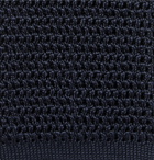 TOM FORD - 7.5cm Knitted Silk Tie - Men - Navy