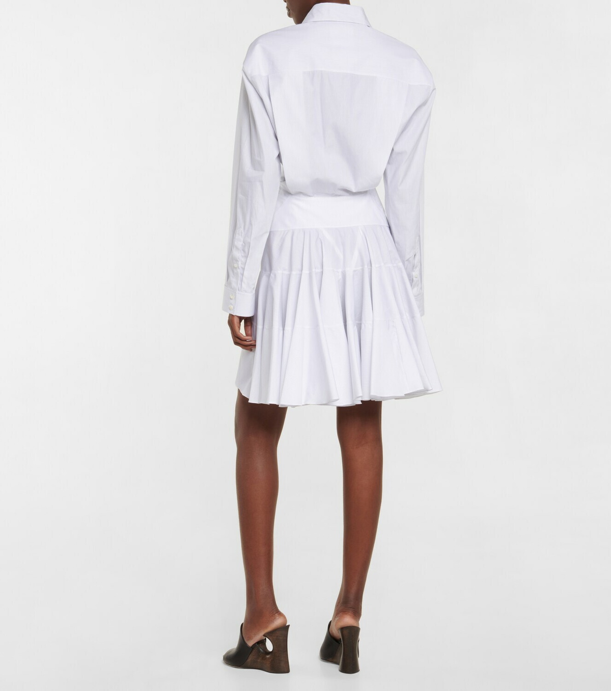 Alaïa Cotton shirt dress ALAÏA