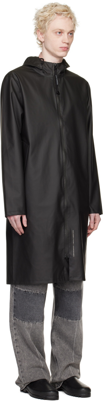 Stutterheim Black Camden Coat