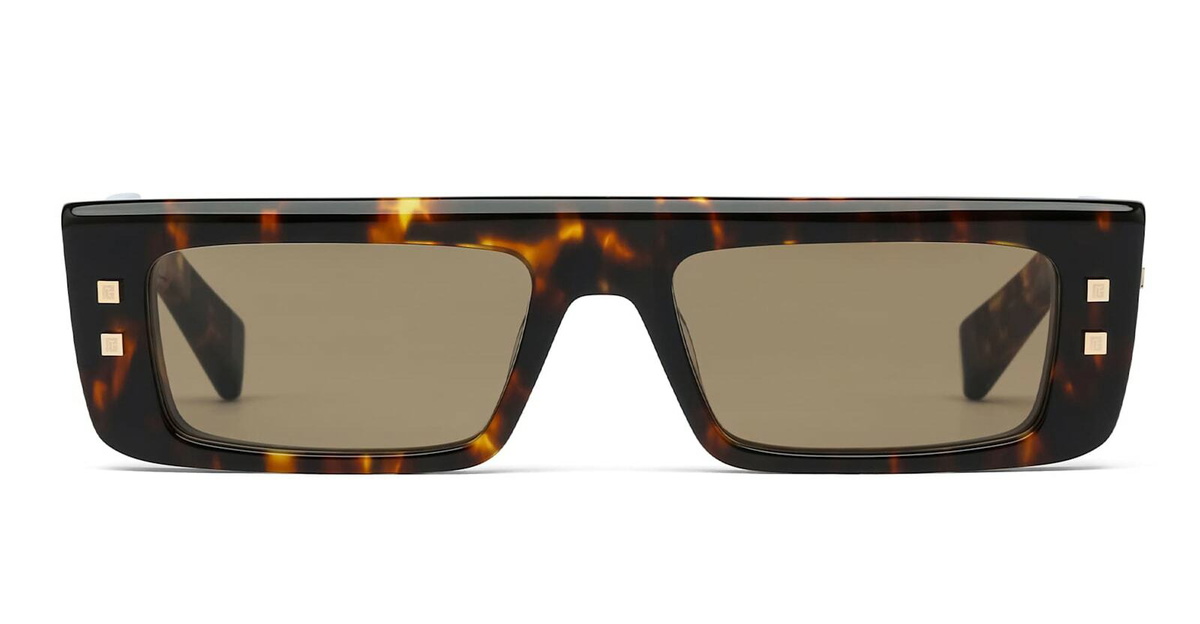 【送料&関税込】Balmain Colonel - Rose Gold / Brown Swirl Su Balmain Colonel - Rose Gold / Brown Swirl Sunglasses Balmain