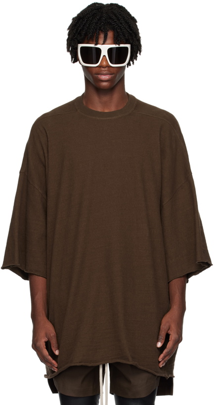 Photo: Rick Owens Brown Tommy T-Shirt