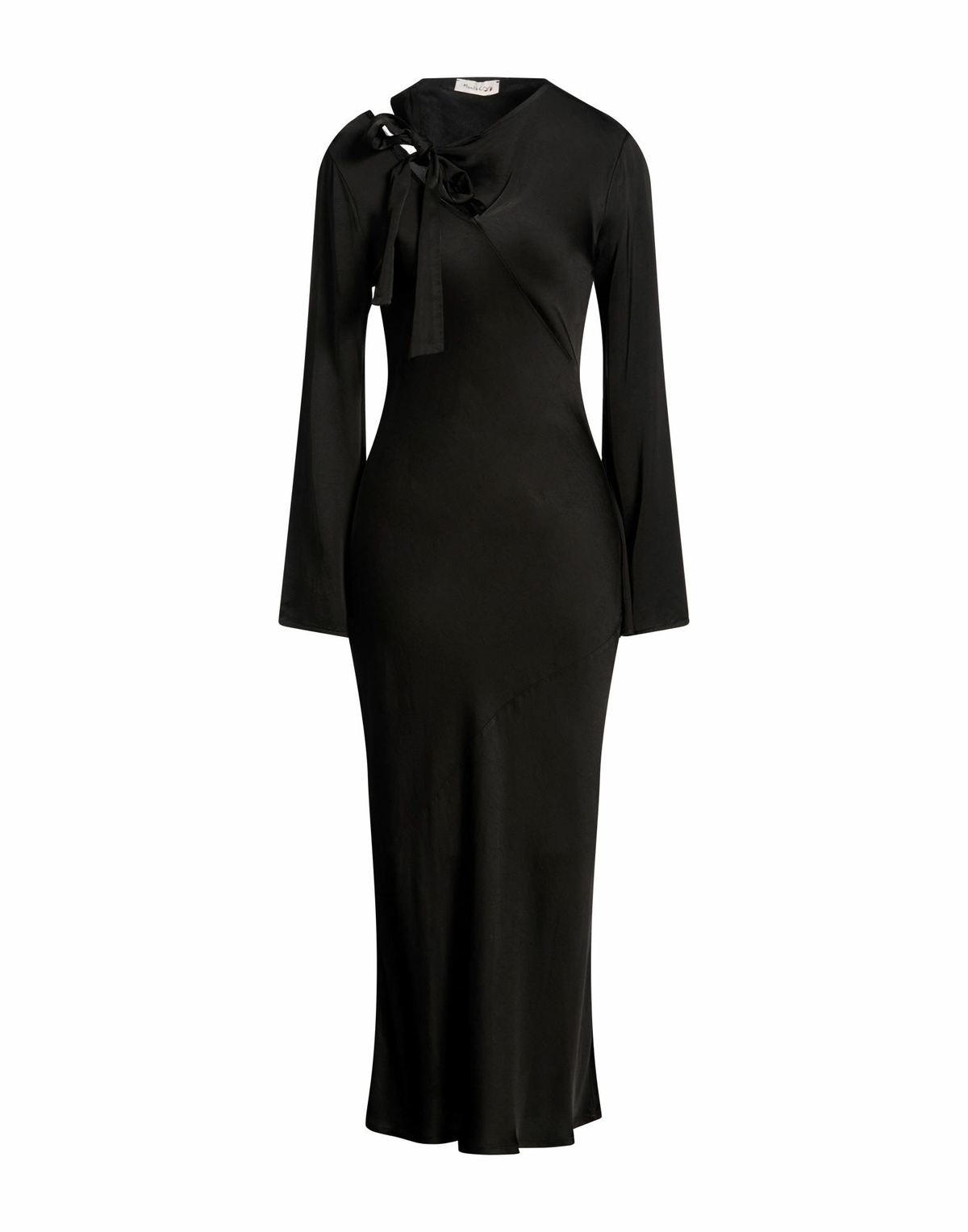 Manila Grace Womens Maxi dress in Black