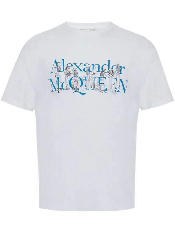 Photo: ALEXANDER MCQUEEN - Cotton T-shirt