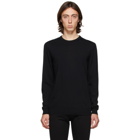 Hugo Black Wool San Paolo Sweater