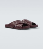 Bottega Veneta Tarik Intrecciato leather slides