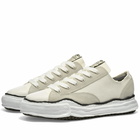 Maison MIHARA YASUHIRO Men's Original Suede Lowcut Sneakers in White