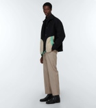 Incotex x Facetasm Colorblocked cotton jacket