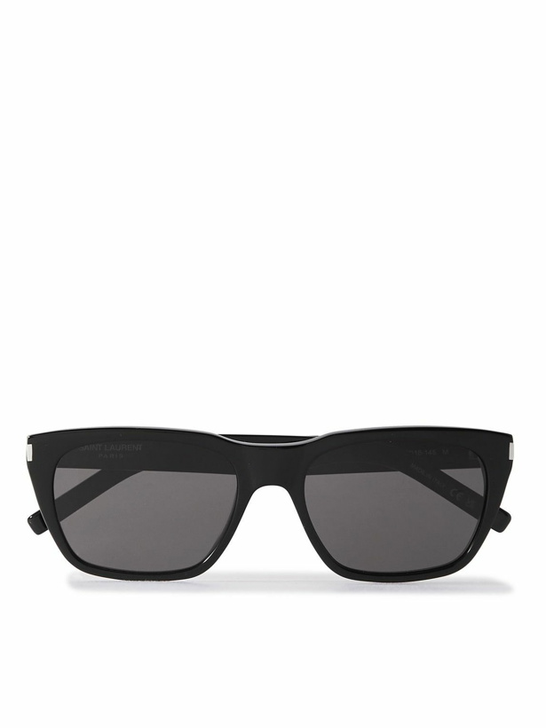 Photo: SAINT LAURENT - Rectangular-Frame Acetate Sunglasses