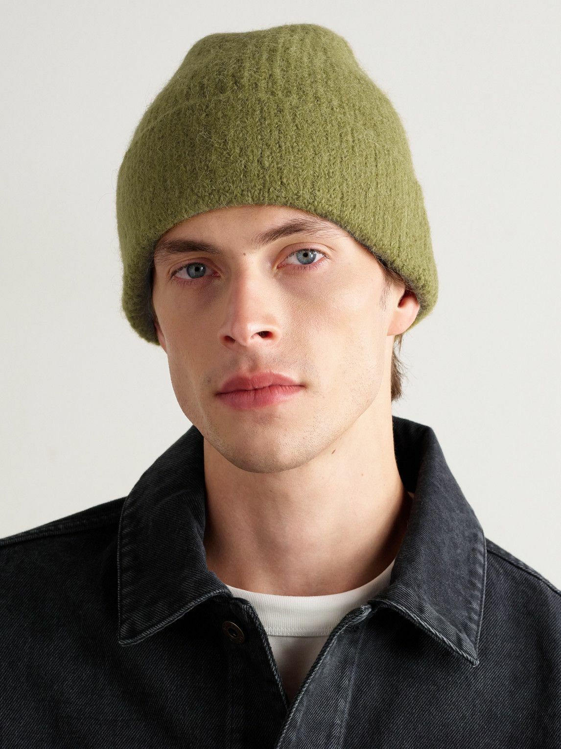 NN07 - Boris 60012 Ribbed Alpaca-Blend Beanie