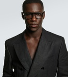 Dior Eyewear DiorBlackSuit flat-top glasses