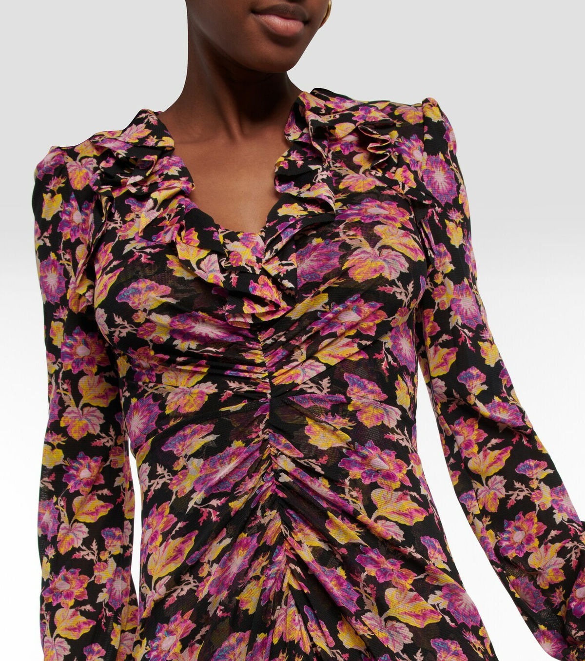 dvf sean mesh dress DVF Sean Dress  BLU'S