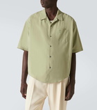 Ami Paris Ami de Cœur cotton bowling shirt