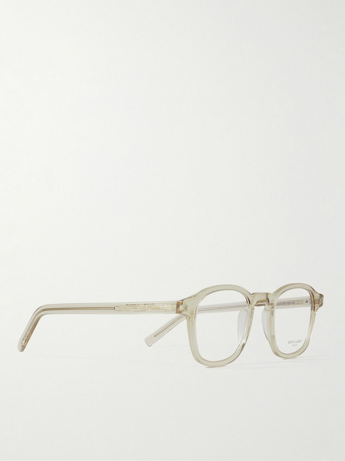 Saint Laurent Round Frame Acetate Optical Glasses Saint Laurent 2109