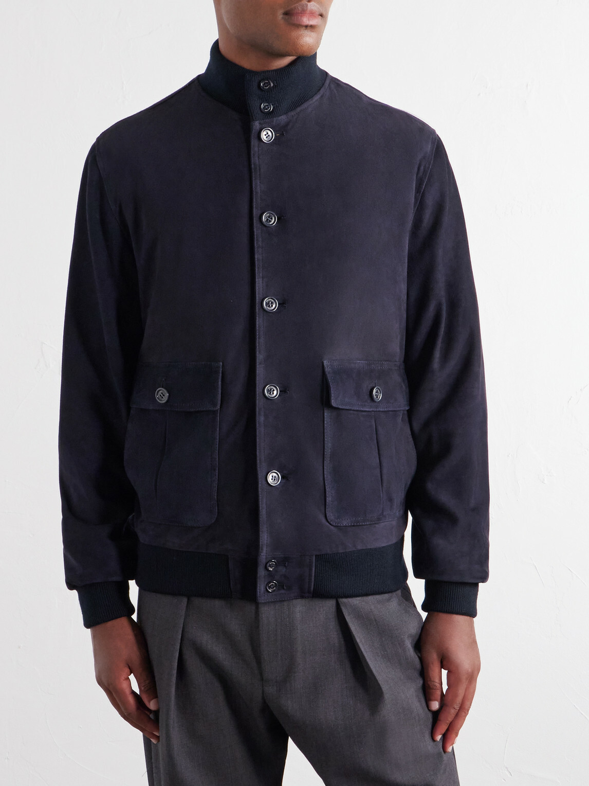 Valstar - Valstarino Suede Jacket - Blue