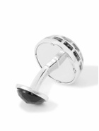 Montblanc - Meisterstück Igloo Silver and Onyx Cufflinks