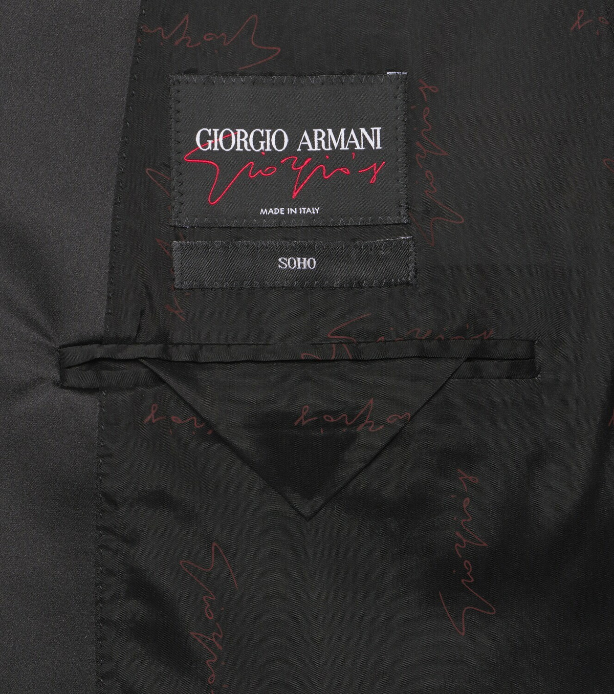 Giorgio Armani Virgin wool tuxedo blazer