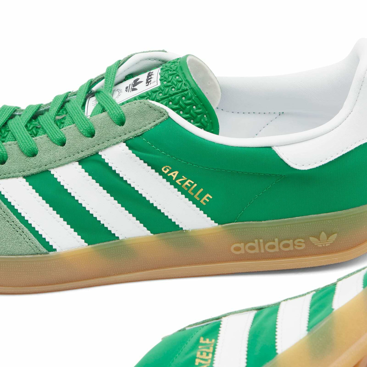 Adidas Gazelle Indoor in Green/White/Hazy Green adidas