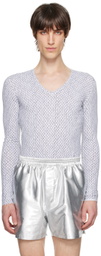 SAPIO White & Black Nº 21 Long Sleeve T-Shirt
