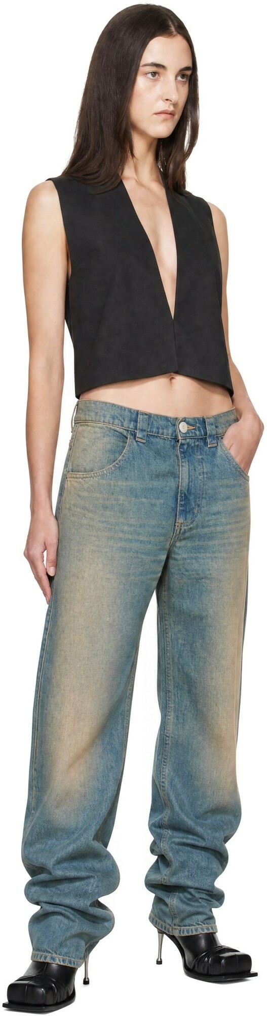 FIDAN NOVRUZOVA Black Ines Top