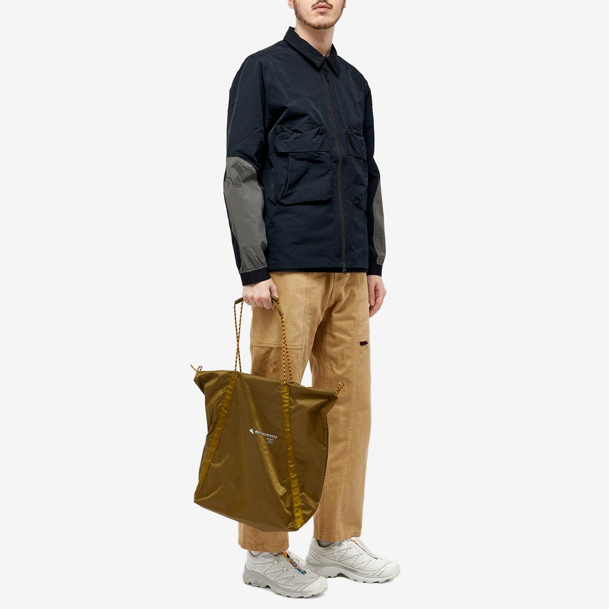 Klättermusen Men's Gebo Lightweight 23L Tote in Olive