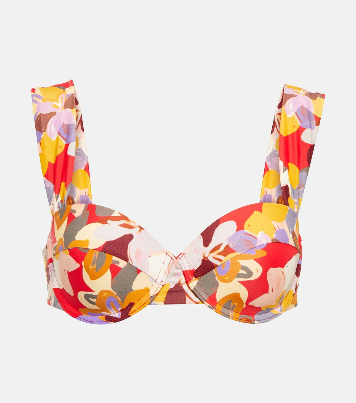 Rebecca Vallance Santiago printed bikini top Rebecca Vallance