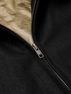 Monitaly - CWE Wool-Blend Bomber Jacket - Black