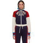 Gucci Blue Guccify Yourself Bow Logo Track Jacket