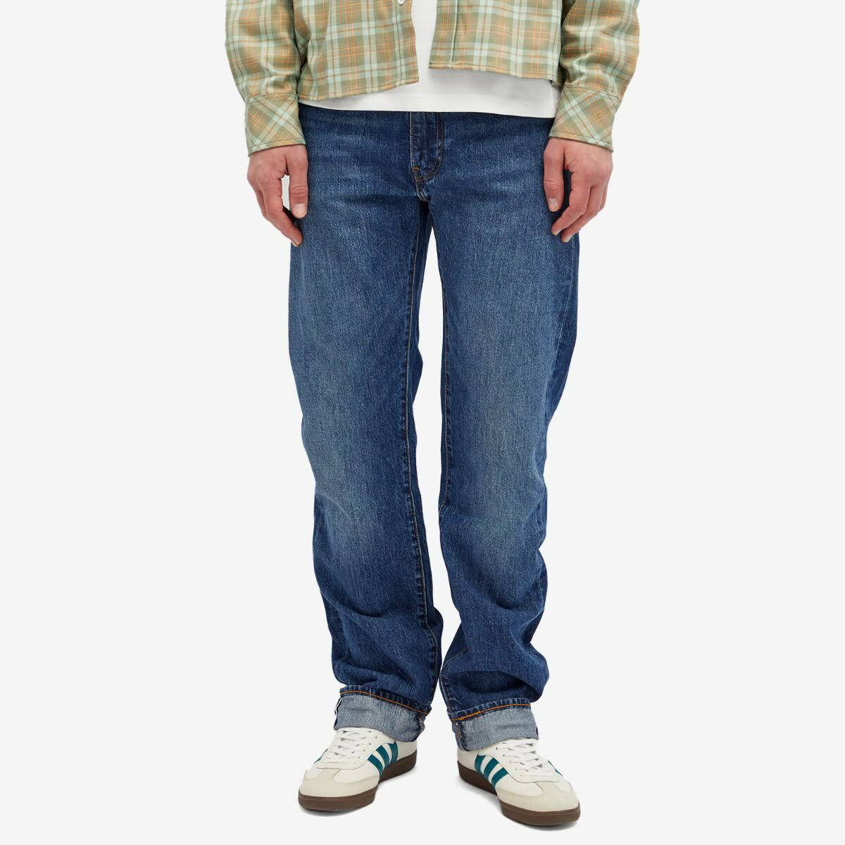 Levi's Men's Levis Exclusive Red Tab 505 Jeans in Always On Selvedge