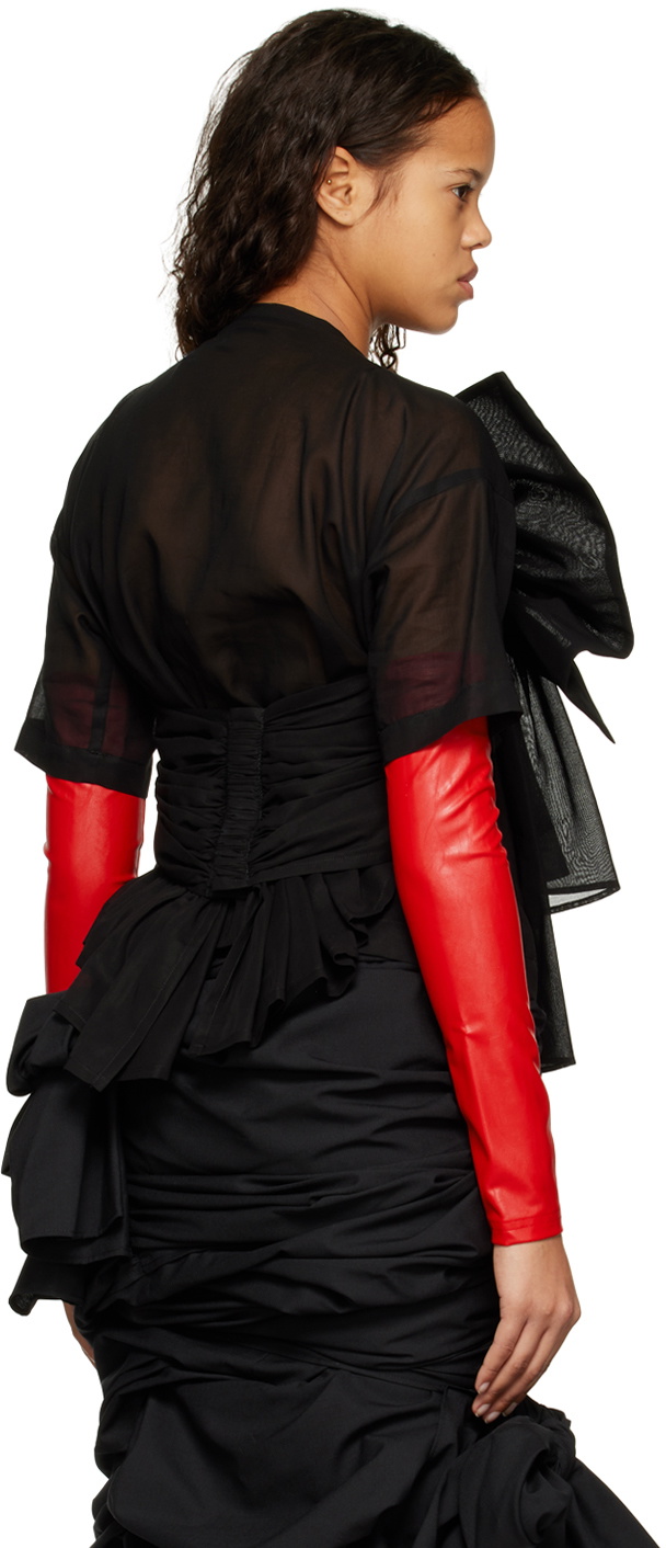 tao Black Layered T-Shirt