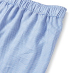 Derek Rose - Barker Puppytooth Cotton Boxer Shorts - Men - Blue