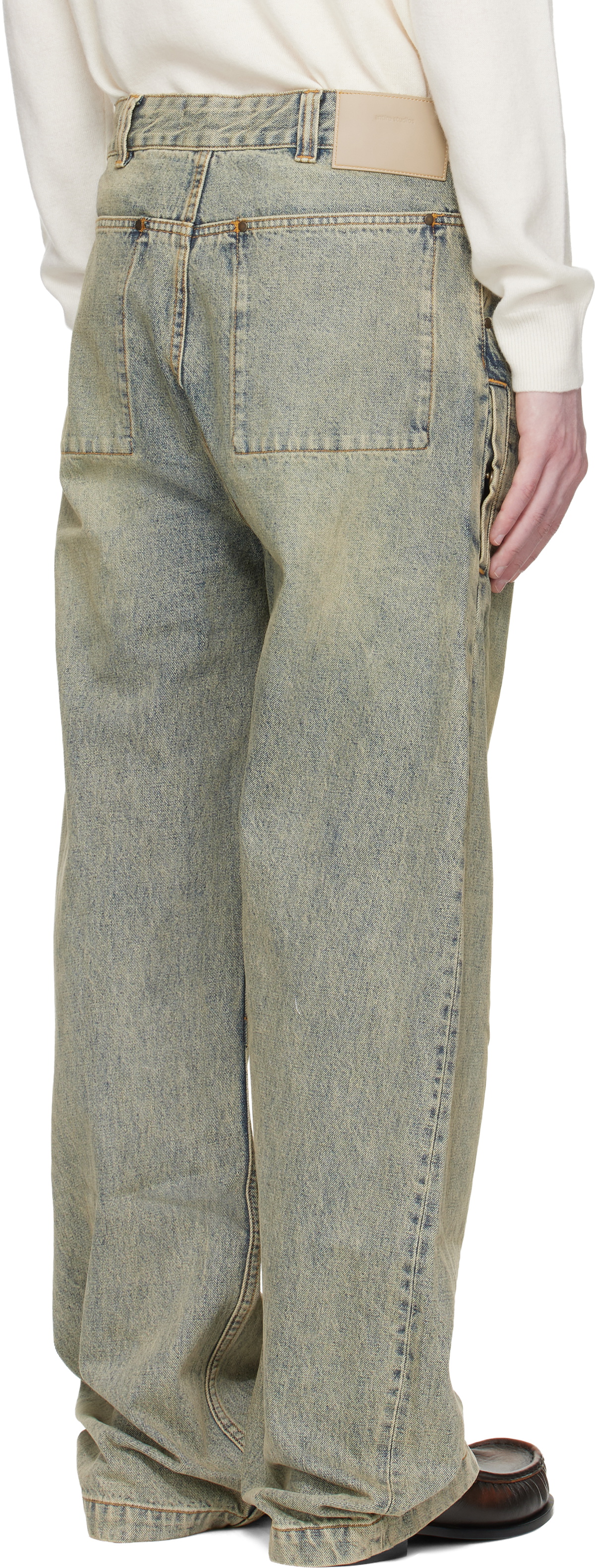 Entire Studios Blue Gem Jeans