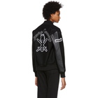 Opening Ceremony Black OC Varsity Jacket