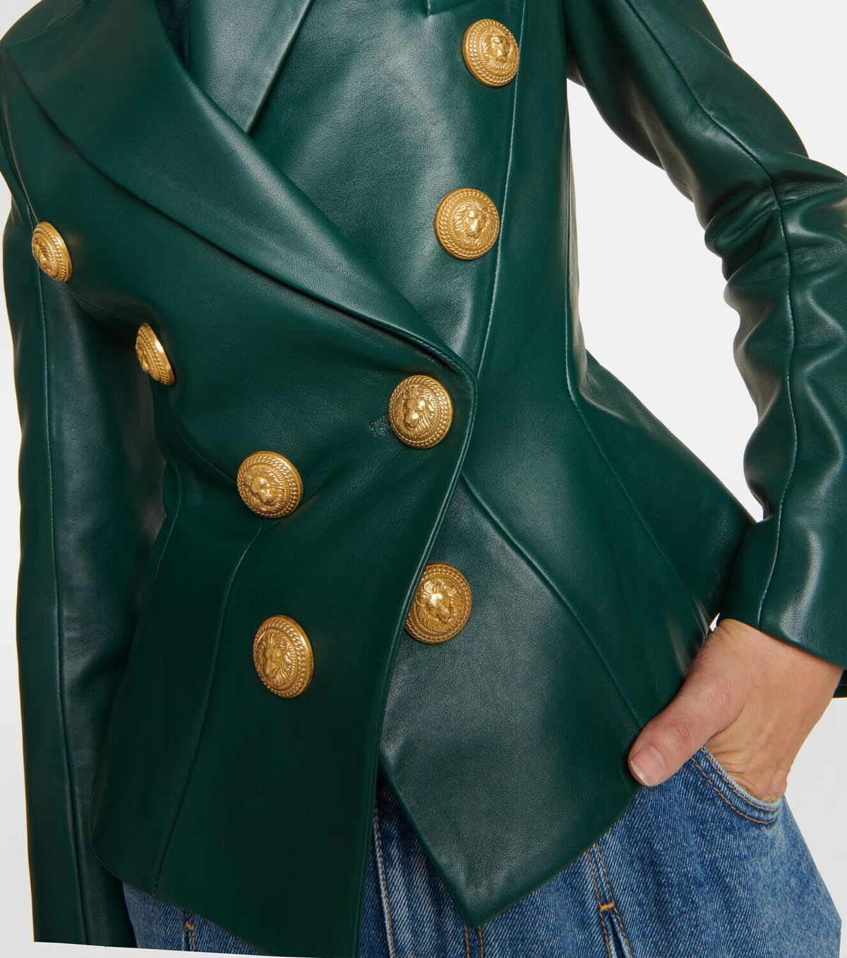 Balmain Leather blazer Balmain