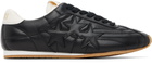 AMIRI Black Pacific Football Flat Sneakers