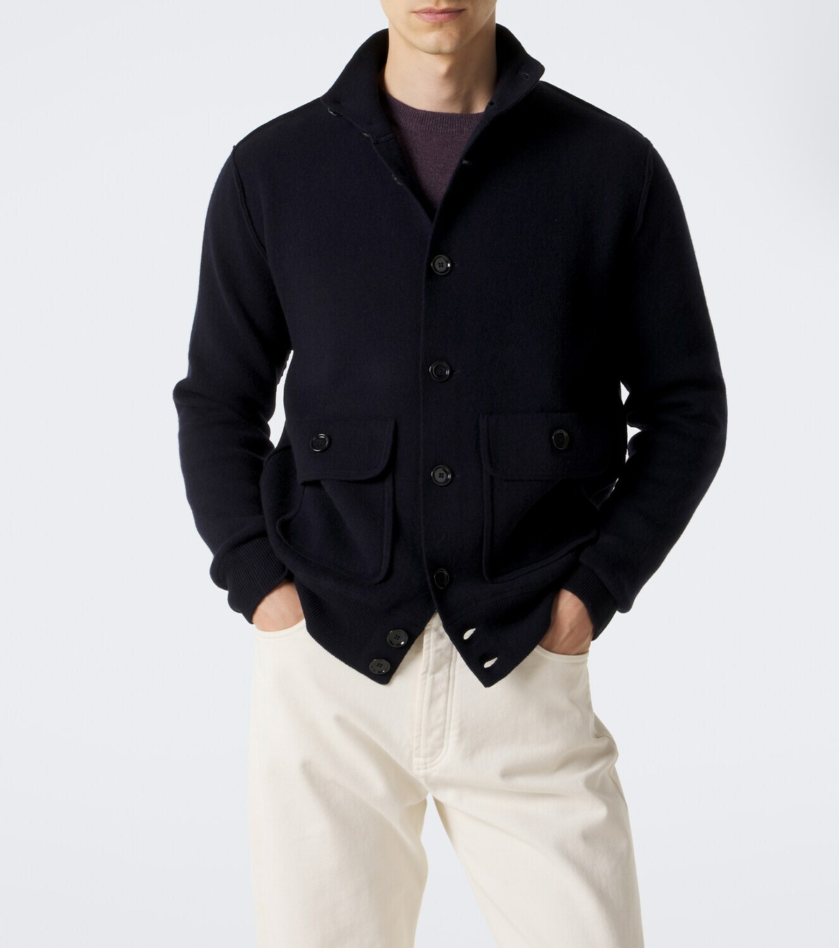 Allude Wool and cashmere jacket