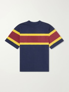Sacai - Chusen-Dyed Cotton-Jersey T-Shirt - Blue